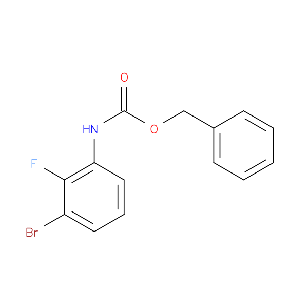 Benzyl N-(3-bromo-2-fluorophenyl)carbamate