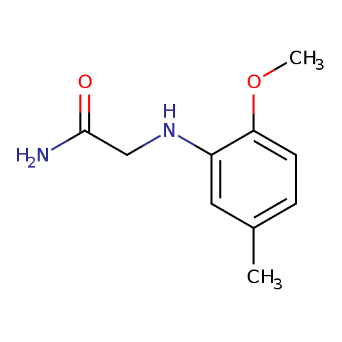 2-[(2-methoxy-5-methylphenyl)amino]acetamide