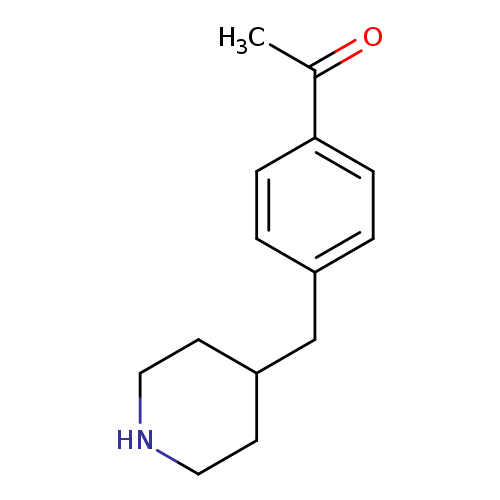 1-{4-[(piperidin-4-yl)methyl]phenyl}ethan-1-one