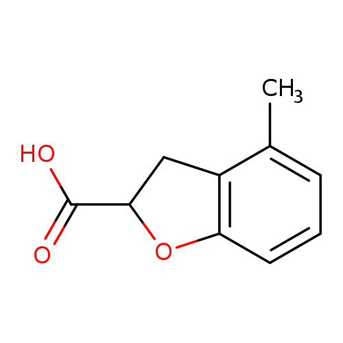 4-Methyl-2,3-dihydrobenzofuran-2-carboxylic acid