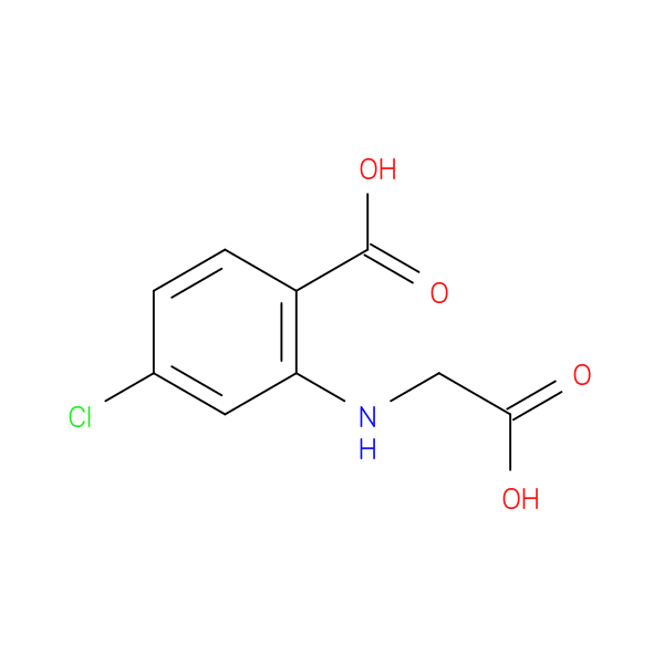 2-[(Carboxymethyl)amino]-4-chlorobenzoic acid