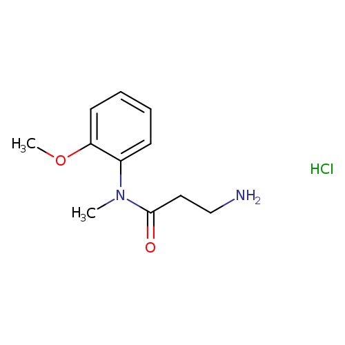 3-amino-N-(2-methoxyphenyl)-N-methylpropanamidehydrochloride