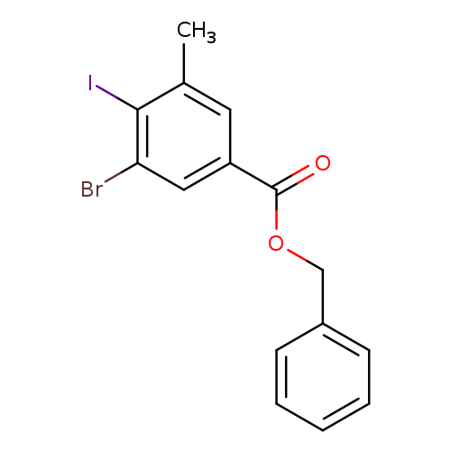 Benzyl 3-bromo-4-iodo-5-methylbenzoate