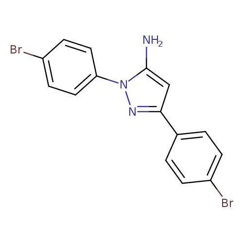 1,3-Bis(4-bromophenyl)-1h-pyrazol-5-amine