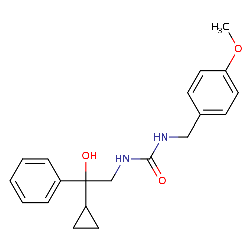 3-(2-cyclopropyl-2-hydroxy-2-phenylethyl)-1-[(4-methoxyphenyl)methyl]urea