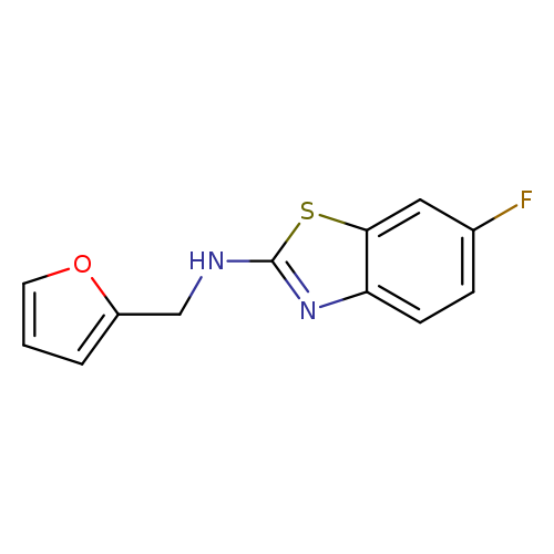 6-fluoro-N-[(furan-2-yl)methyl]-1,3-benzothiazol-2-amine