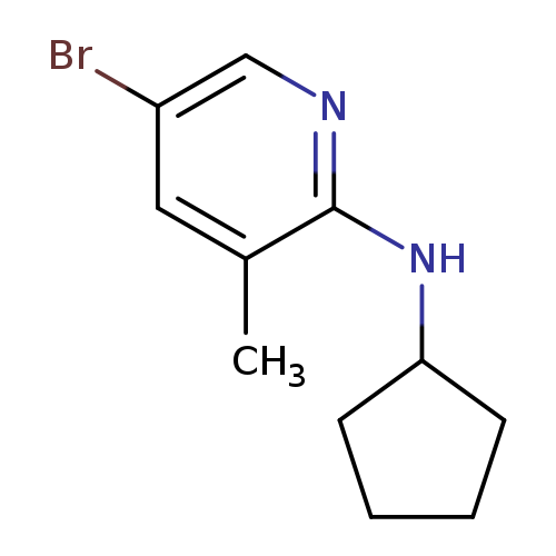5-Bromo-N-cyclopentyl-3-methylpyridin-2-amine