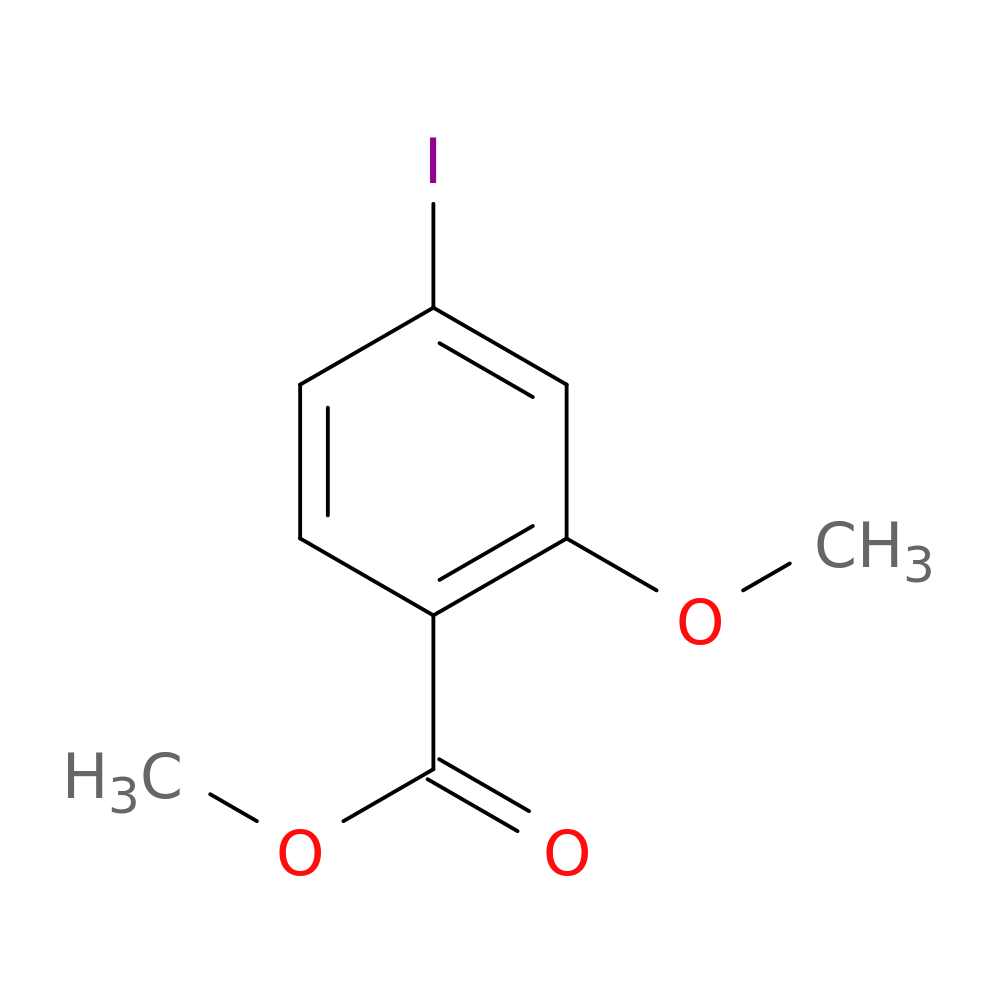Methyl 4-iodo-2-methoxybenzoate