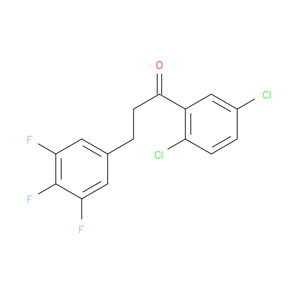 2',5'-Dichloro-3-(3,4,5-trifluorophenyl)propiophenone