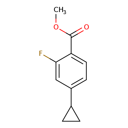 Methyl 4-cyclopropyl-2-fluorobenzoate