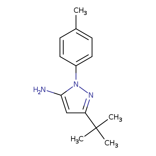 1H-Pyrazol-5-amine, 3-(1,1-dimethylethyl)-1-(4-methylphenyl)-