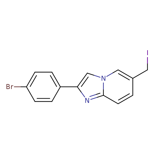 2-(4-Bromophenyl)-6-iodoimidazo[1,2-a]pyridine