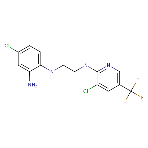 4-chloro-N1-(2-{[3-chloro-5-(trifluoromethyl)pyridin-2-yl]amino}ethyl)benzene-1,2-diamine