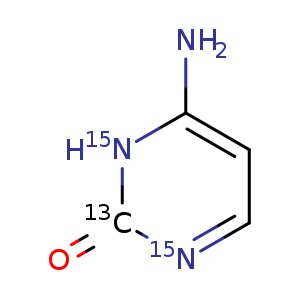Cytosine-13C,15N2