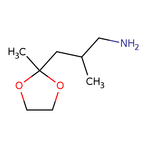 2-Methyl-3-(2-methyl-1,3-dioxolan-2-yl)propan-1-amine