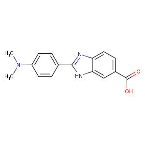 1H-Benzimidazole-6-carboxylicacid, 2-[4-(dimethylamino)phenyl]-