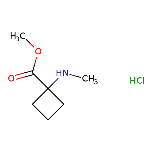 Methyl 1-(methylamino)cyclobutanecarboxylate HCl