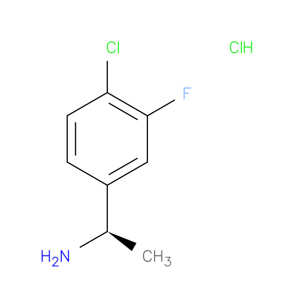 (R)-1-(4-Chloro-3-fluorophenyl)ethanamine hydrochloride