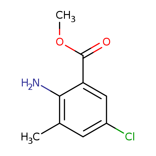 Benzoic acid, 2-aMino-5-chloro-3-Methyl-, Methyl ester
