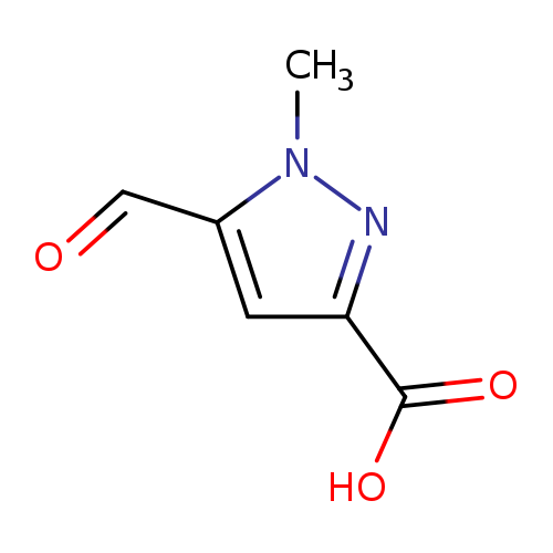 1H-Pyrazole-3-carboxylicacid, 5-formyl-1-methyl-