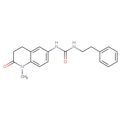 3-(1-methyl-2-oxo-1,2,3,4-tetrahydroquinolin-6-yl)-1-(2-phenylethyl)urea