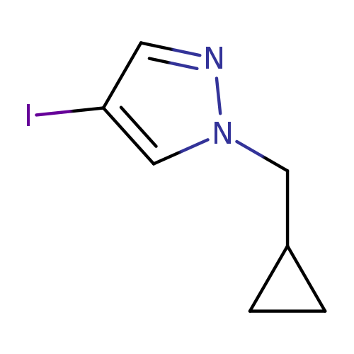 1-(cyclopropylmethyl)-4-iodo-1H-pyrazole