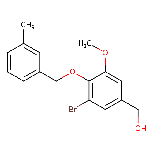 [3-Bromo-5-methoxy-4-(3-methyl-benzyloxy)-phenyl]-methanol
