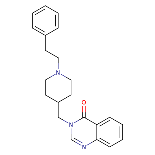 3-{[1-(2-phenylethyl)piperidin-4-yl]methyl}-3,4-dihydroquinazolin-4-one