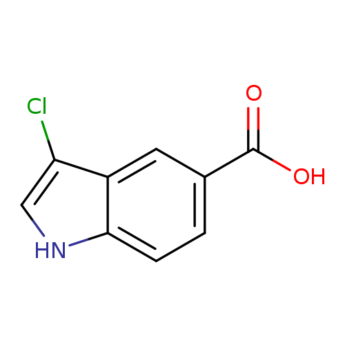 3-chloro-1H-indole-5-carboxylic acid