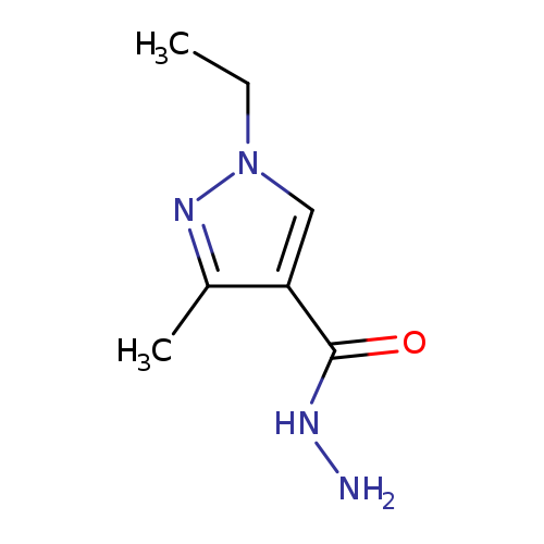 1-Ethyl-3-methyl-1h-pyrazole-4-carbohydrazide