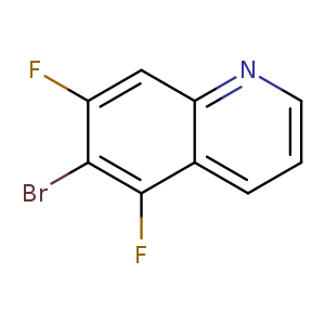 Quinoline, 6-bromo-5,7-difluoro-