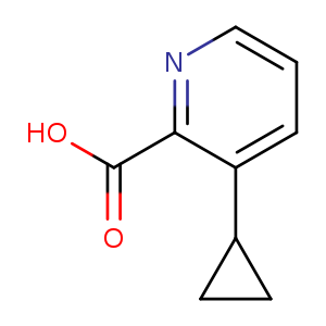 2-Pyridinecarboxylic acid, 3-cyclopropyl-