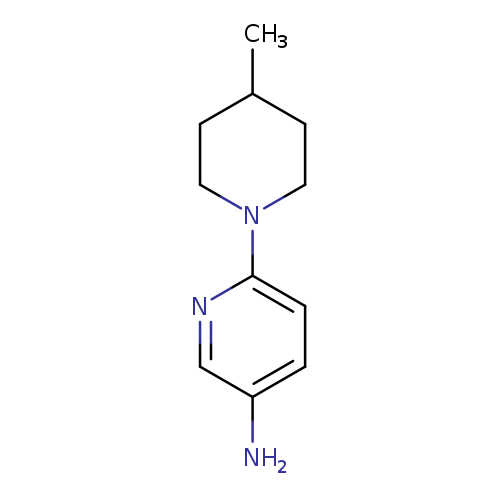 6-(4-Methylpiperidin-1-yl)pyridin-3-amine