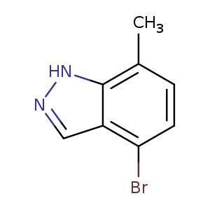 1H-Indazole, 4-bromo-7-methyl-