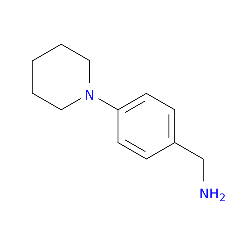 (4-(Piperidin-1-yl)phenyl)methanamine