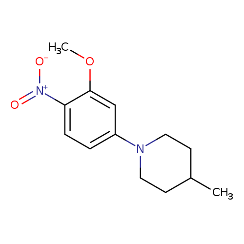 1-(3-Methoxy-4-nitro-phenyl)-4-methyl-piperidine