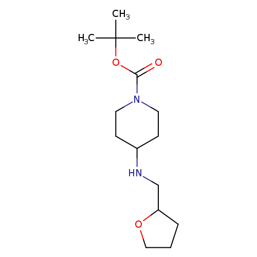 tert-butyl 4-[(oxolan-2-ylmethyl)amino]piperidine-1-carboxylate