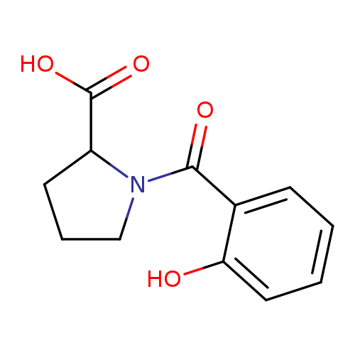 1-(2-hydroxybenzoyl)pyrrolidine-2-carboxylic acid