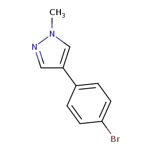 4-(4-Bromophenyl)-1-methyl-1H-pyrazole