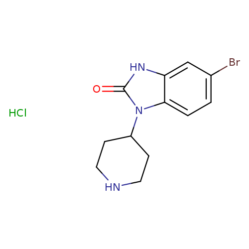 5-Bromo-1-(piperidin-4-yl)-1h-benzo[d]imidazol-2(3h)-one hcl