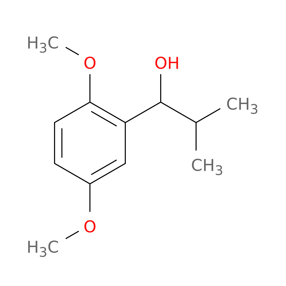 Benzenemethanol, 2,5-dimethoxy-α-(1-methylethyl)-