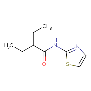 2-ethyl-N-(1,3-thiazol-2-yl)butanamide