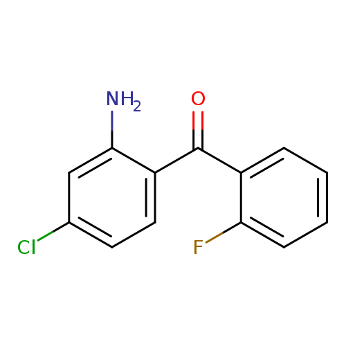 (2-Amino-4-chlorophenyl)(2-fluorophenyl)methanone