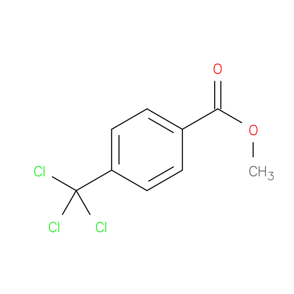 Benzoic acid, 4-(trichloromethyl)-, methyl ester
