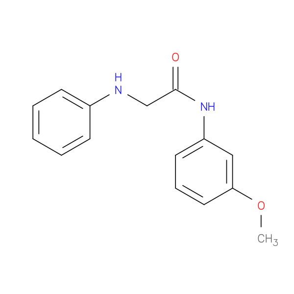 N-(3-methoxyphenyl)-2-(phenylamino)acetamide