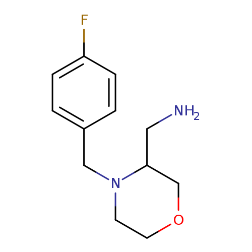 (4-(4-Fluorobenzyl)morpholin-3-yl)methanamine