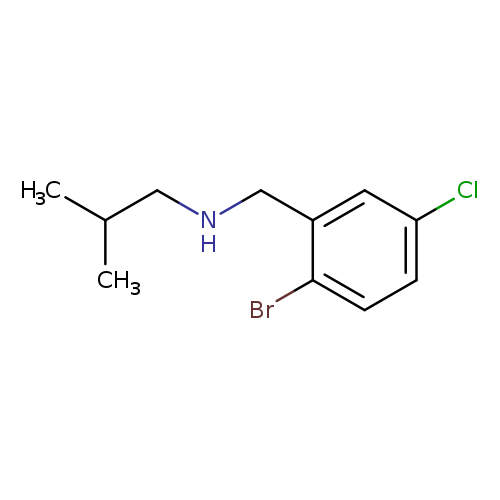 [(2-bromo-5-chlorophenyl)methyl](2-methylpropyl)amine