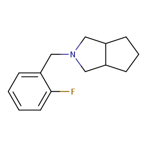 2-[(2-fluorophenyl)methyl]-octahydrocyclopenta[c]pyrrole