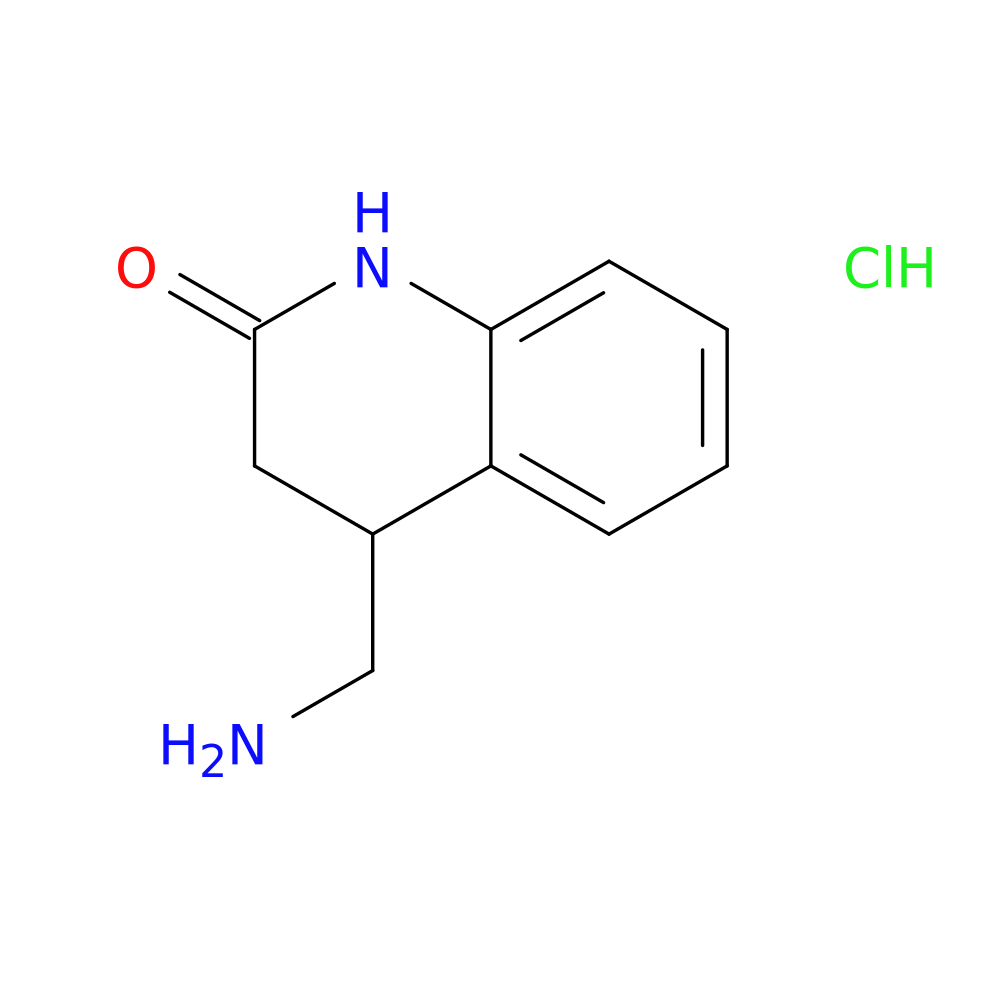 4-(aminomethyl)-1,2,3,4-tetrahydroquinolin-2-one hydrochloride