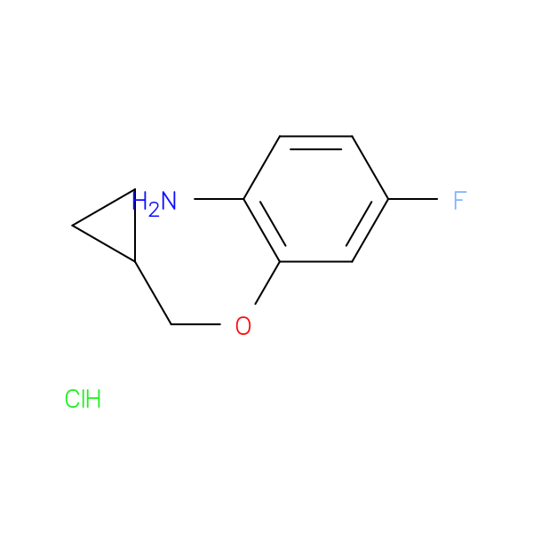 2-(Cyclopropylmethoxy)-4-fluoroaniline hydrochloride
